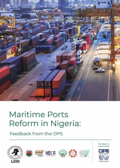 Maritime Ports Reform in Nigeria: Feedback from the OPS